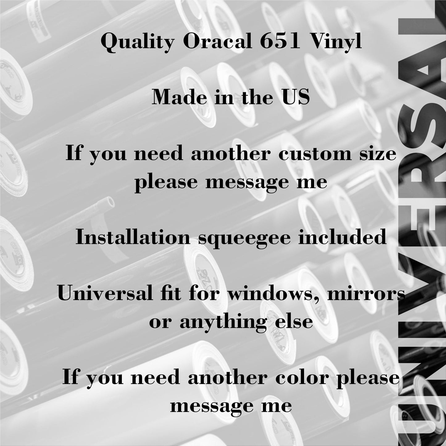 Matte Black American Flag Decal for Car, SUV, Truck