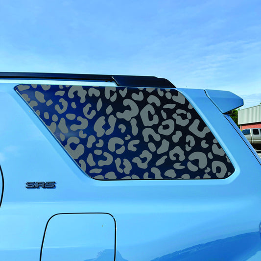 2025-2026 Toyota 4Runner - Window Decal - Matte Black Sticker - Cheetah