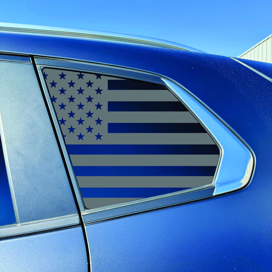 2023-2026 Mazda CX-50 Accessory - Window Decal - Matte Black Sticker - US Flag