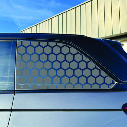 2022-2026 Jeep Grand Cherokee - Window Decal - Matte Black Sticker - Hexagon