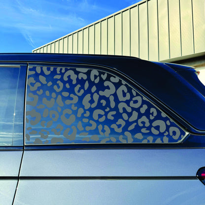 2022-2026 Jeep Grand Cherokee - Window Decal - Matte Black Sticker - Cheetah Print